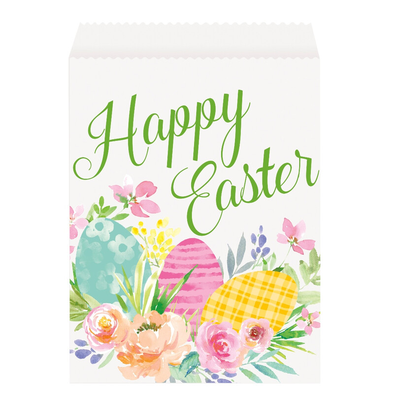 Unique Party Unique Pastel Easter Cellophane Bags, 20 Pack