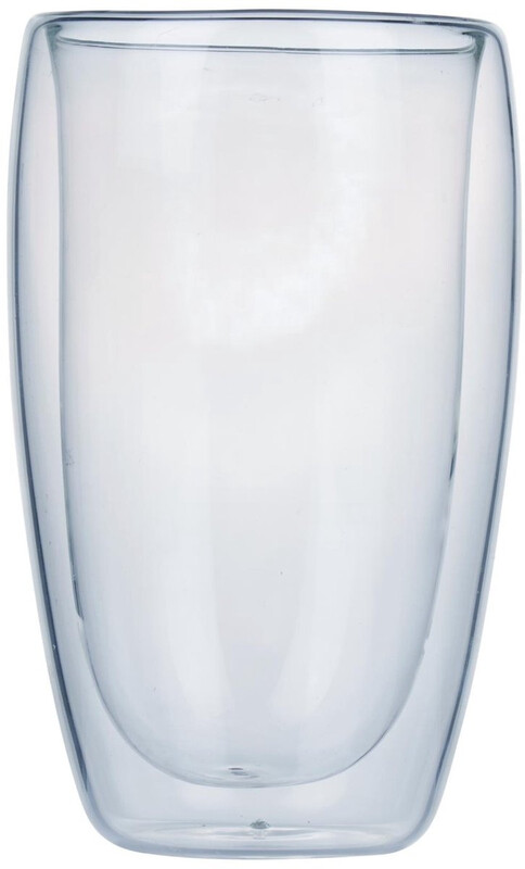 Alpina glazen dubbelwandige mok - 450 mL, transparant