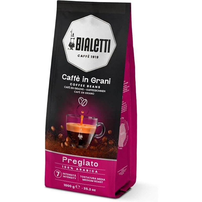 Bialetti Pregiato Ganze Kaffeebohnen 1000 g