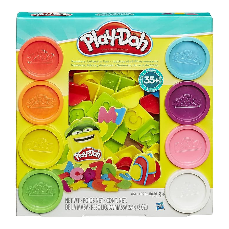 Play-Doh Numbers & Letters Fun Mould Set