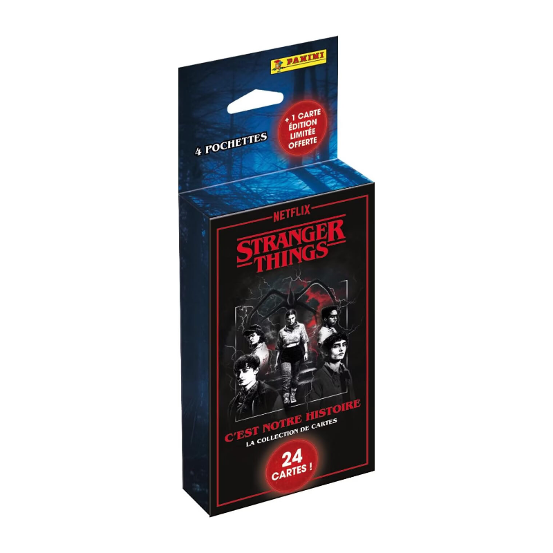 Carte à collectionner Panini Stranger Things TC Blister 4 pochettes + 1 carte édition limitée - vue 3