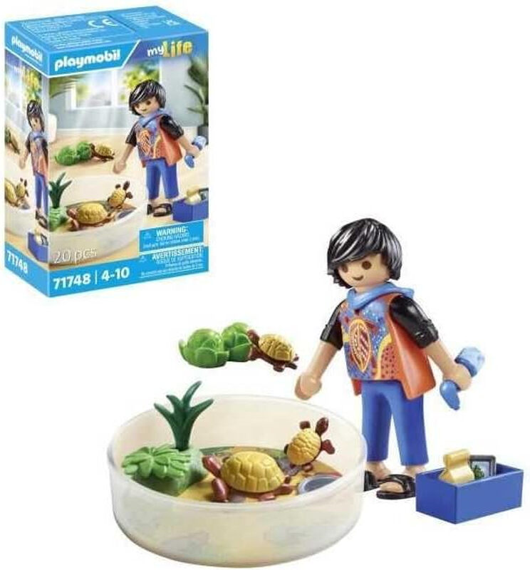 Playmobil PLL71748 Terrarium Schildkrötenfamilie