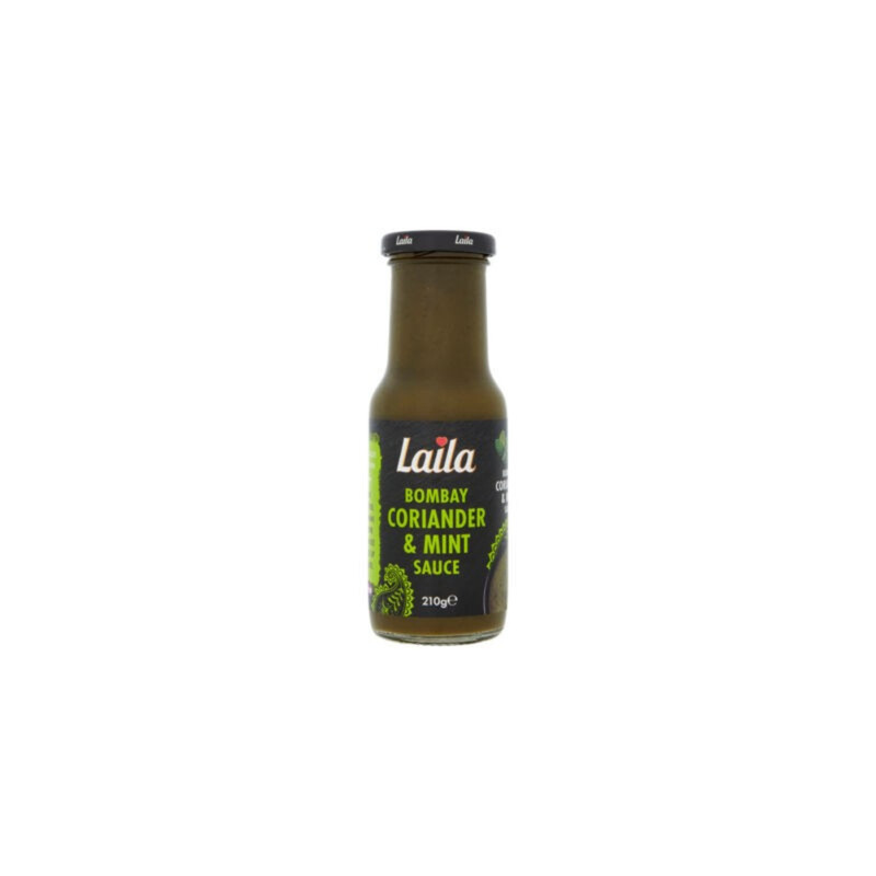 Laila Bombay Coriander & Mint Sauce 210G