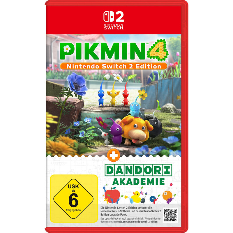 Nintendo Switch 2: Pikmin 4 + Dandori Academy - Abenteuer RPG mit Sprachbefehlen, Dandori Duellen für 1-2 Spieler und 72 Level. USK 6.