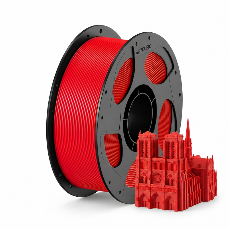 JOYBUYxANYCUBIC Filament PETG 1KG - Red
