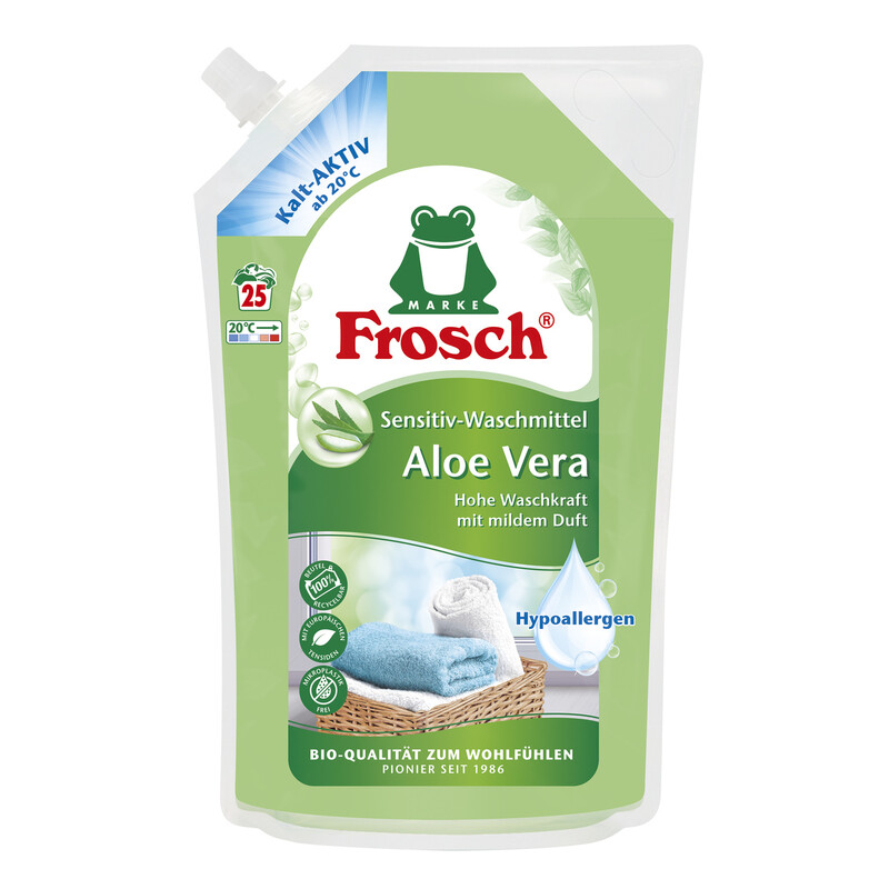 Frosch Sensitiv-Waschmittel Aloe Vera 1,5L MP