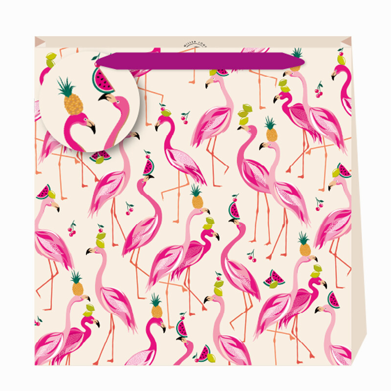 Fabulous Flamingos Large Gift Bag