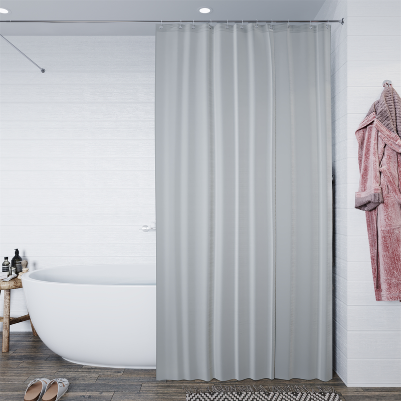 Shower Curtain Plain Proseal® Grey 180x180cm