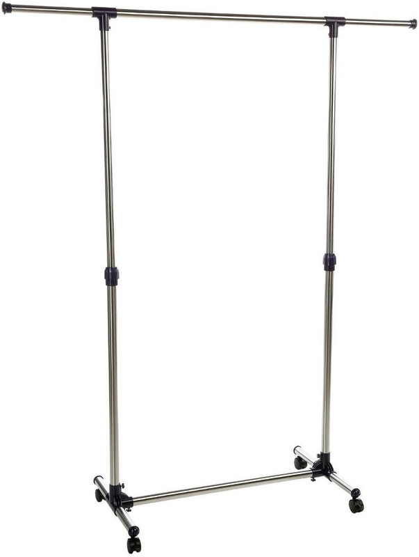 5five Sphera Kledingrek - RVS, Verstelbare Hoogte 163 cm