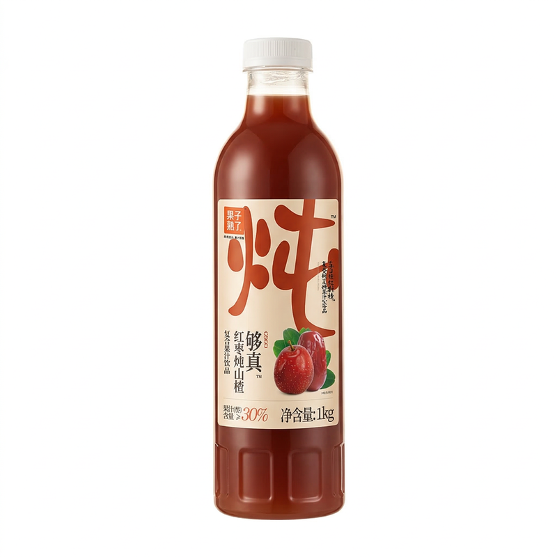 Ripe Fruit Red 【Cooling】【Hydration】Ripe Fruit Stewed Dates & Hawthorn Drink 1Kg