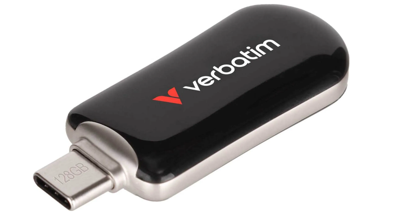 Verbatim Plectra Schwarz 128GB Usb-C Flash-Laufwerk 30225