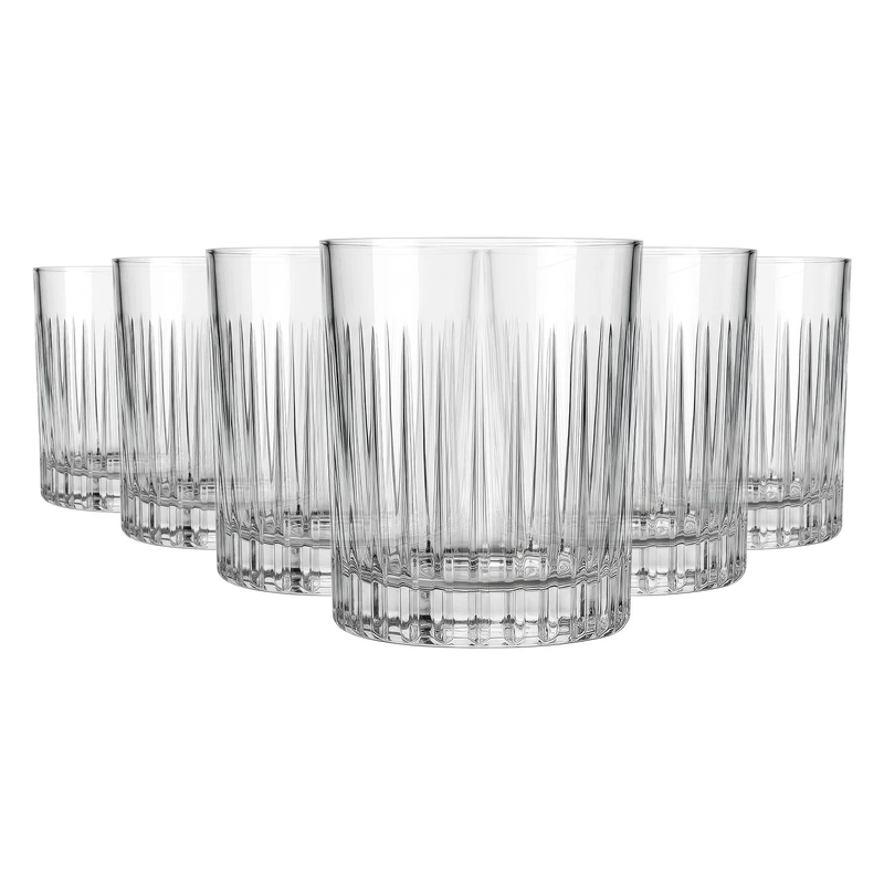 Rcr Crystal 360Ml Timeless Whisky Glass, Set Of 6
