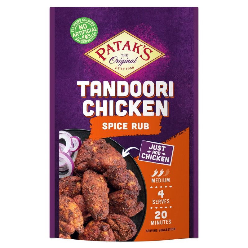 Patak's Tandoori Chicken Spice Rub 25g