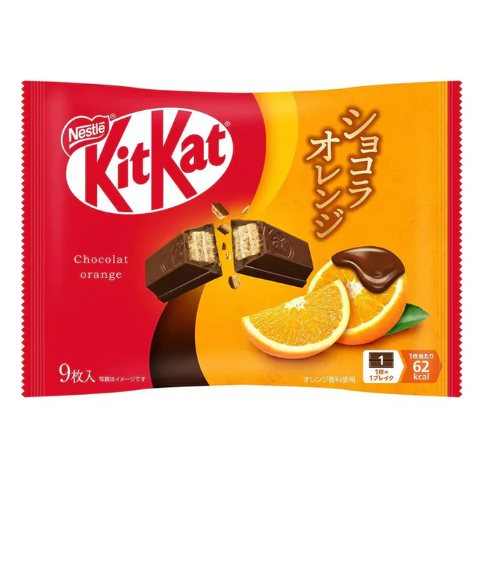 KitKat Chocolade&Sinaasappelsmaak koekjes 7 stuks 81,2 g/zak