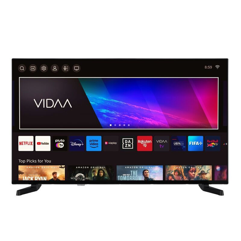 Telefunken D43U790B2CW Fernseher 43 Zoll Smart TV VIDAA 4K UHD, HDR Dolby Vision, HD+ (2026)