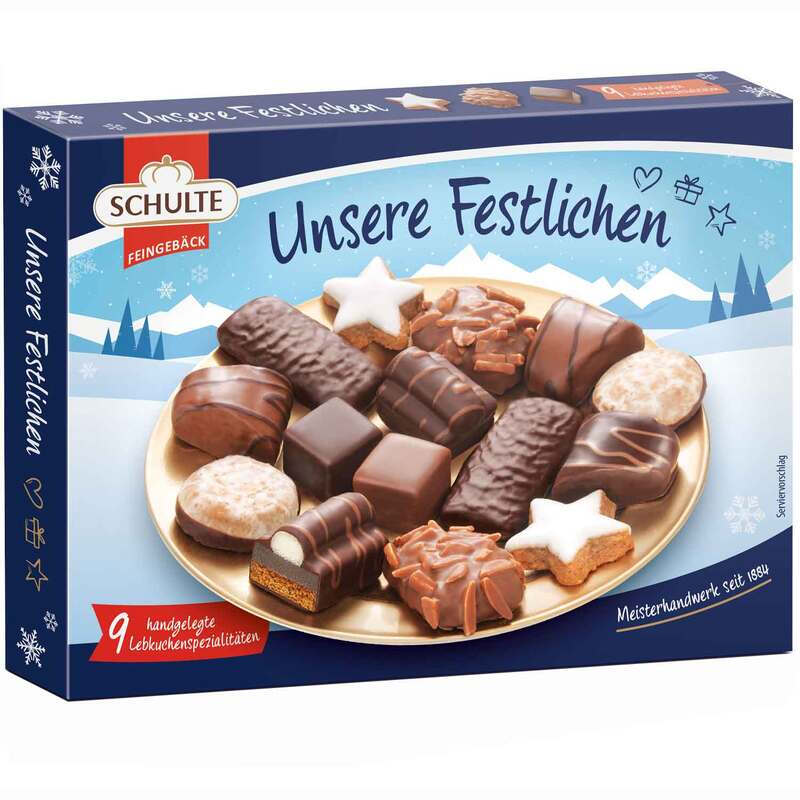 Schulte Unsere Festlichen, 250 g Bt