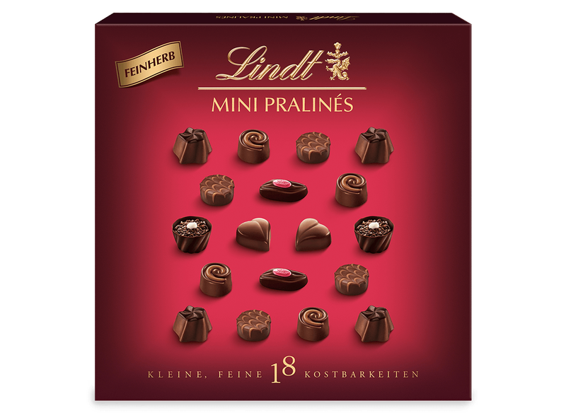 Lindt Mini Pralinés Feinherb, 90g