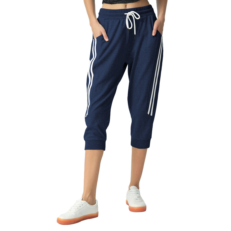 Womens Capri Pants 0027 NavyXL