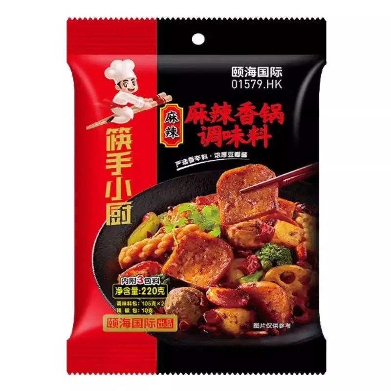 Spicy Stir-Fry Hot Pot Seasoning Mix, 220g