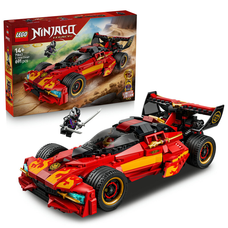 LEGO Ninjago 71867 15-jarig jubileum: X-1 Ninja Charger