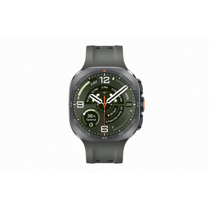 Samsung Galaxy Watch Ultra2 LTE: GPS + Cellular Smartwatch in Titan Silber, 47 mm für Android und iOS