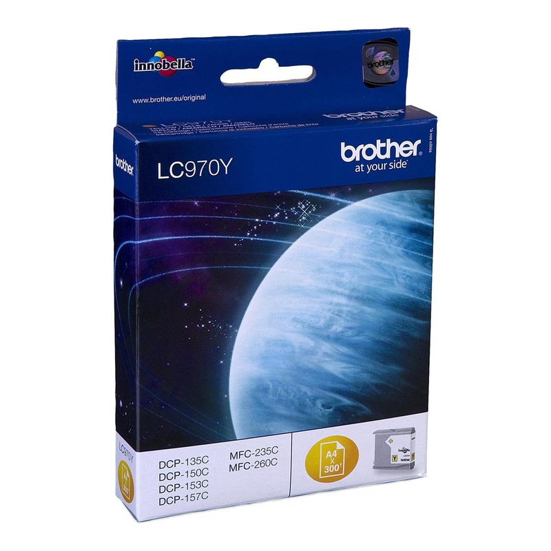 Brother LC970Y inktcartridge 1 stuk origineel geel