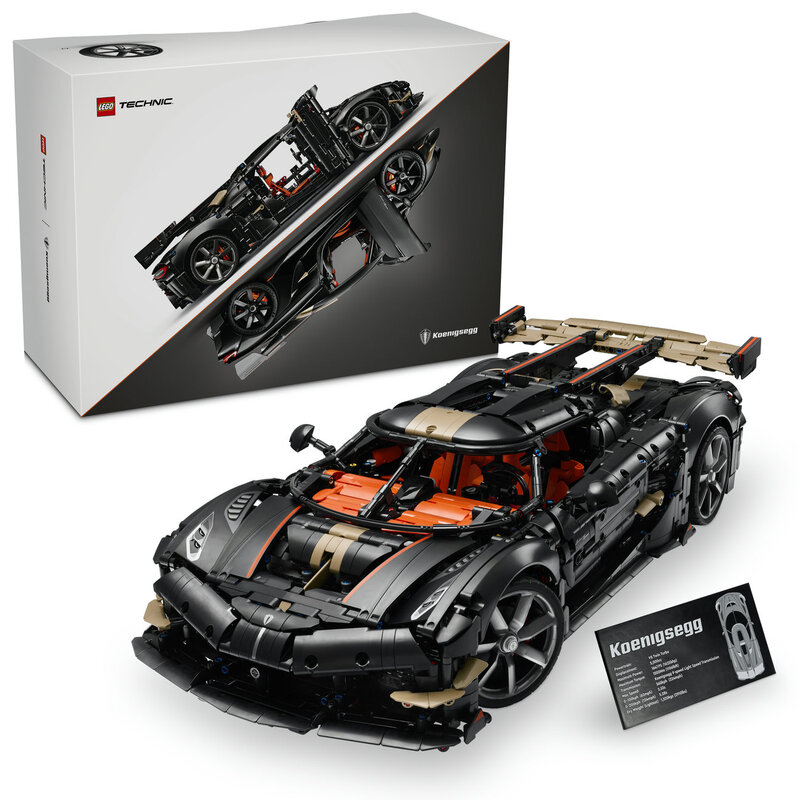 LEGO Technic 42232 Koenigsegg Sadair's Spear Megacar