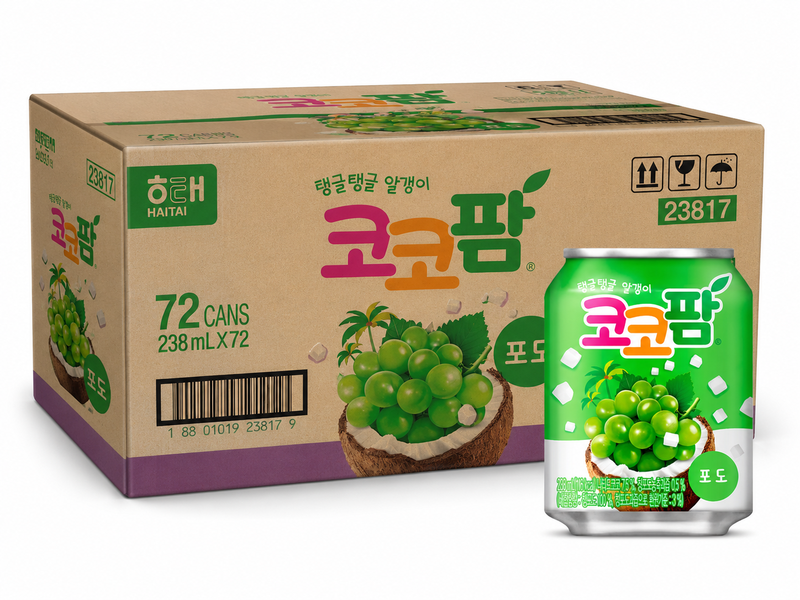 HTB Coco Palm Druif 238 ml x 72