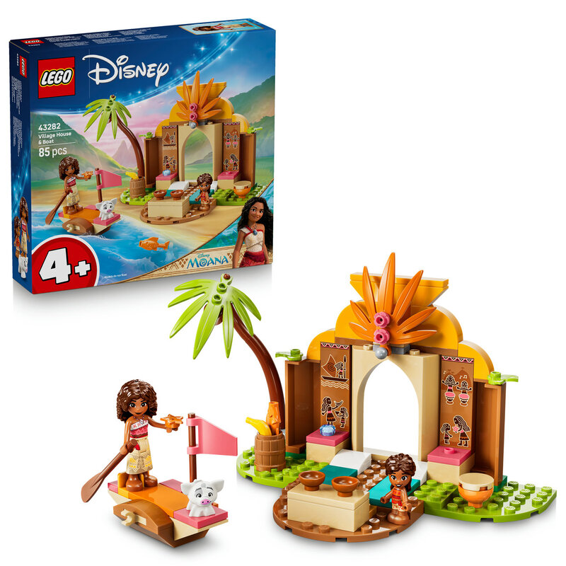 LEGO Disney Princess 43282 Dorpshuis en boot