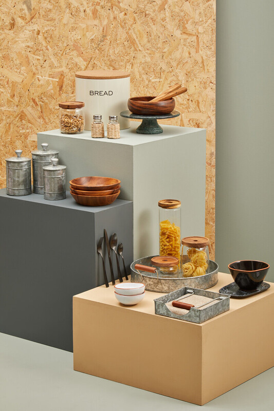 5 Piece Kitchen Storage Set in Cream