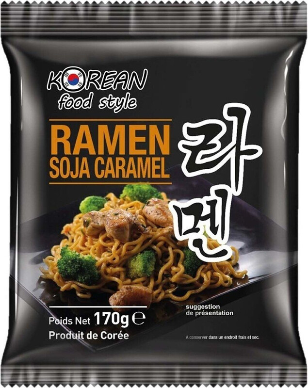 Vorgekochte Nudeln Soja-Karamell KFS Beutel 170 g