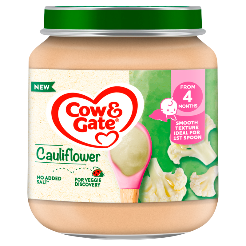 Cauliflower Baby Food Snack 4+ Months 125g