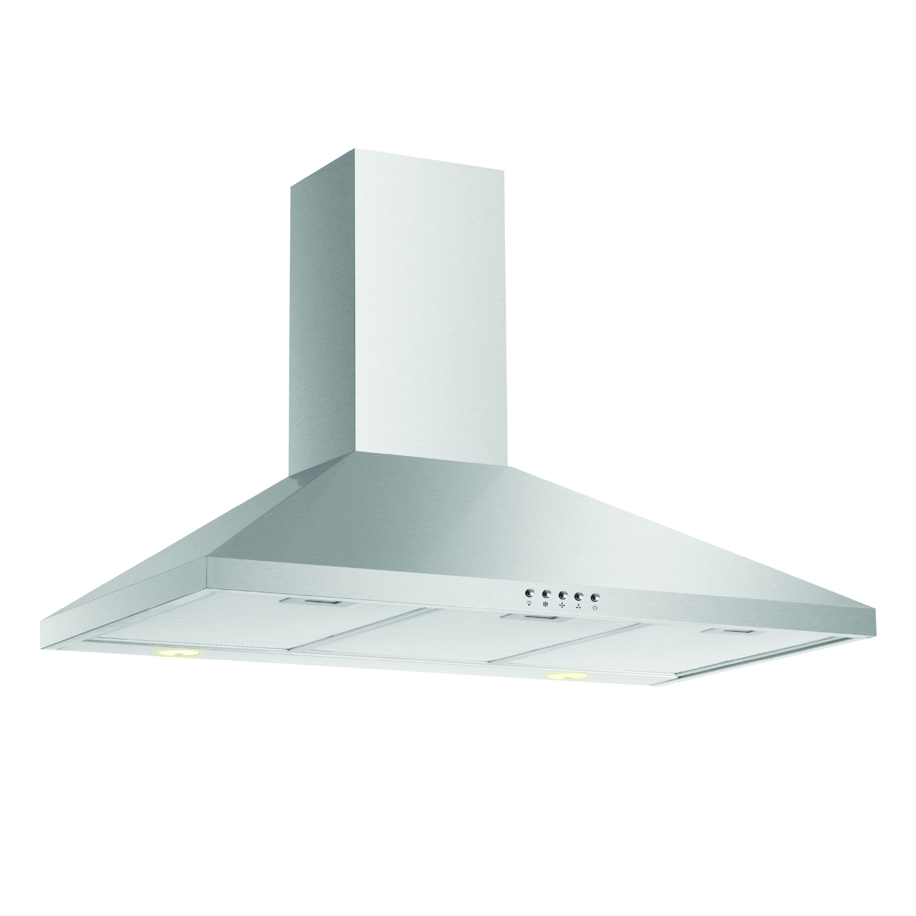 ECH93SS 90 cm Stainless Steel Chimney Cooker Hood – Energy Class C