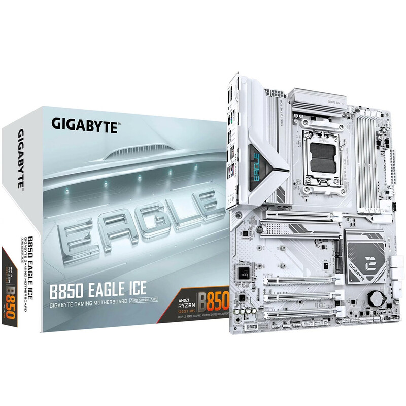 GIGABYTE B850 EAGLE ICE Mainboard - AMD B850 - AMD AM5 - DDR5 RAM - ATX - Bild 5