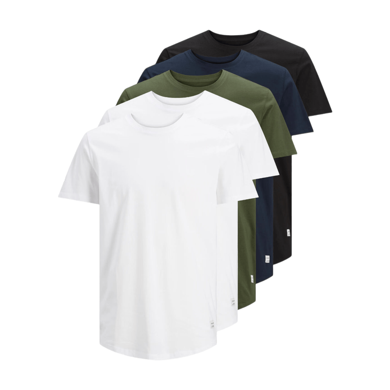 T shirt Jack & Jones Homme T shirt Paquet de 5 JJENOA EU - vue 10