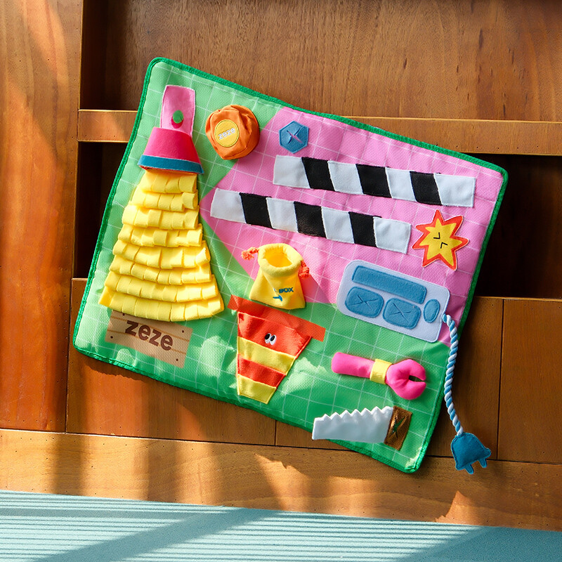 Mechanic Snuffle Mat, Interactive Foraging Toy for Cats Dogs