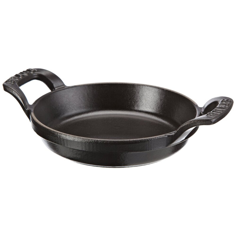 Staub mittlere Gusseisen-Bratpfanne – Doppelgriffe – 16 cm