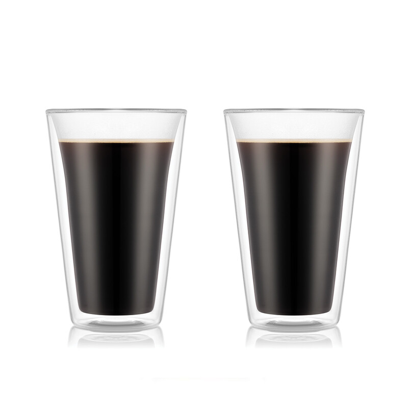 BODUM CANTEEN - 2 Gläser 0,4L - Doppelwandig - Groß