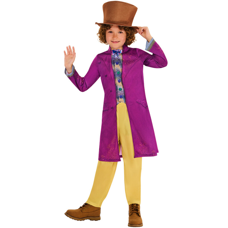 Willy Wonka Childrens Dress Up Costume 5-6 Years
