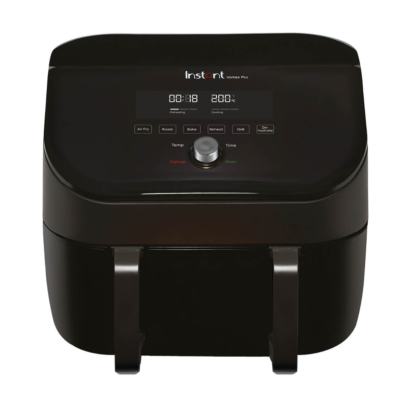 Instant Pot Vortex VersaZone 9L Airfryer, Black, 8 in 1 Functions