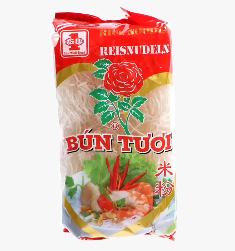 Gia Bao rijstnoedels 1 mm 400 g (Bún tươi vắt vuông)