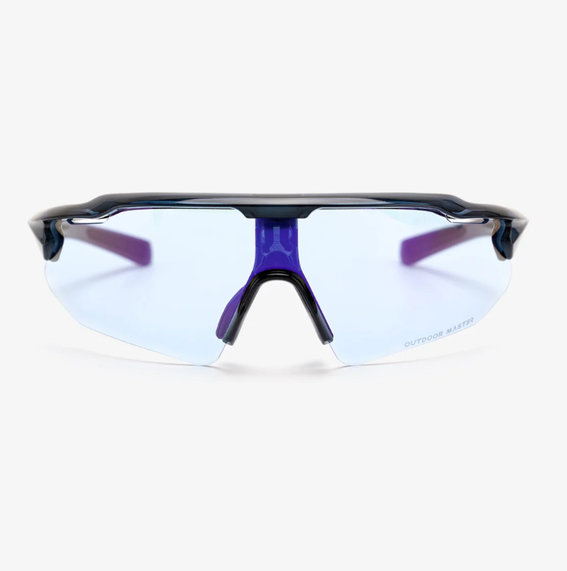 HAWK LT Photochromic & Polarized Cycling Sunglasses Black