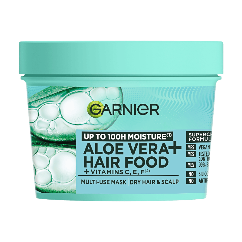Garnier Hair Food Aloe Vera 3-In-1 Dehydrated Hair Mask Treatment 400Ml - Image 5