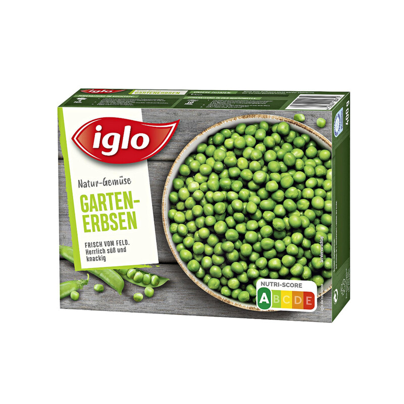 Iglo FeldFrisch Gartenerbsen 400 g