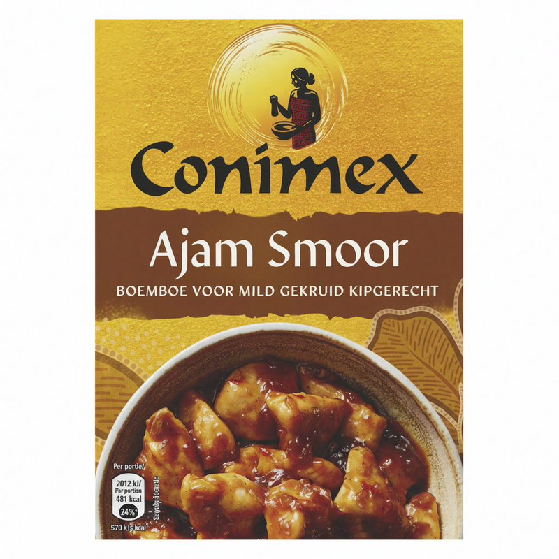 Conimex Indonesische Langzaam Gekookte Specerijenpasta - 95 g