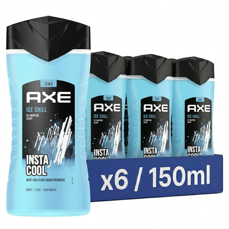 AXE douchegel - Ice Chill 250 ml (6-pack)