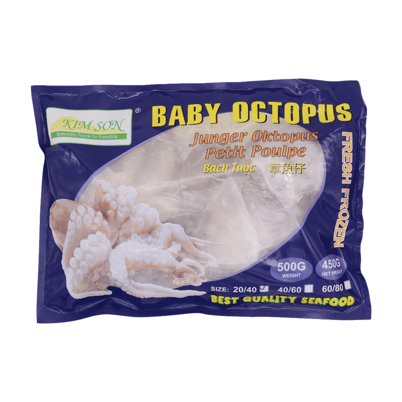 Kim Son Speciality Foods For Everyday Kim Son Baby Octopus 20/40 500G