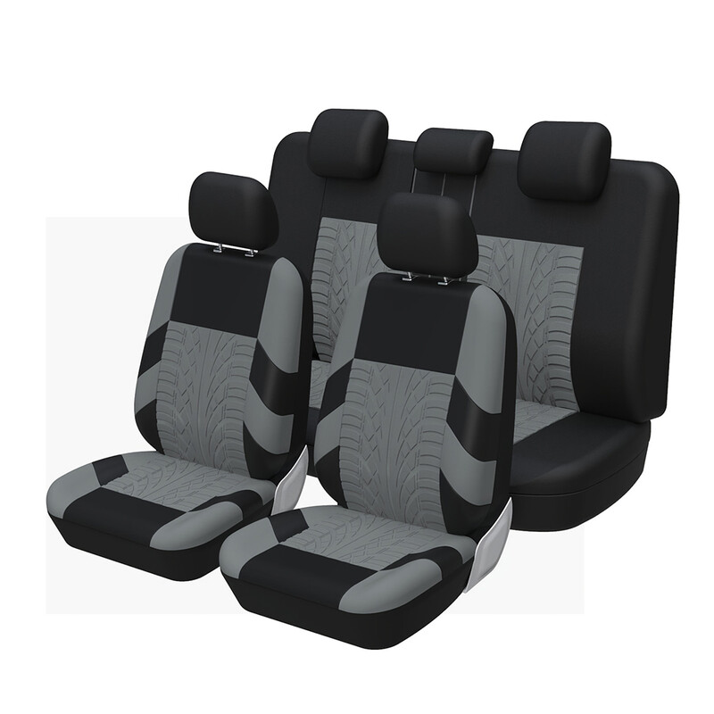 Porbi Y33376-5 set autostoelhoezen grijs