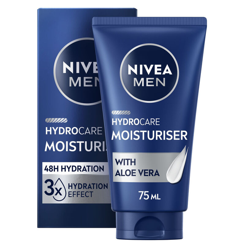 NIVEA MEN Protect & Care hydraterende gezichtscrème - normale en droge huid - met aloë vera en vitamine B5 - 75 ml