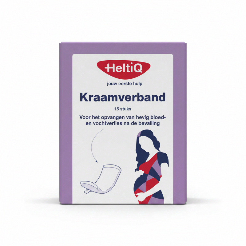 HeltiQ Kraamverband 1 Zak 15 Stuk